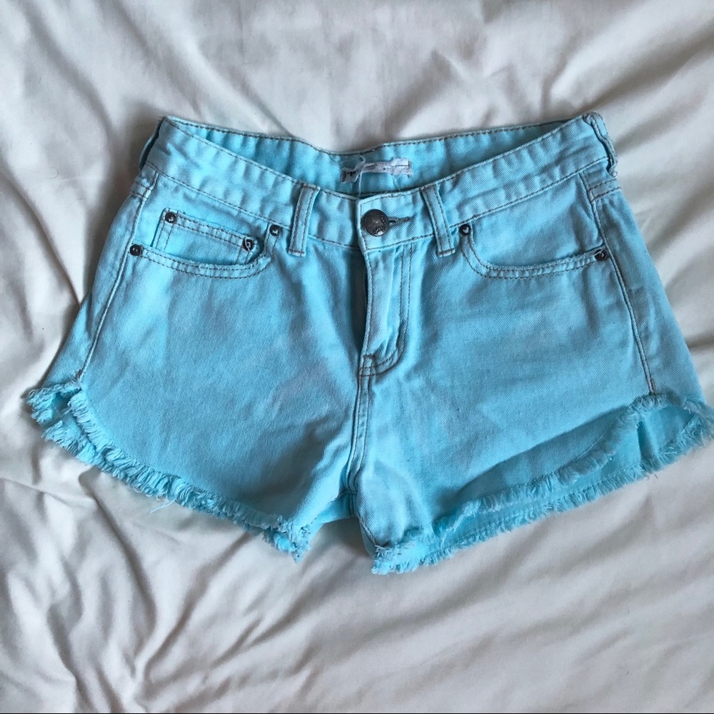 Free People Jean Shorts